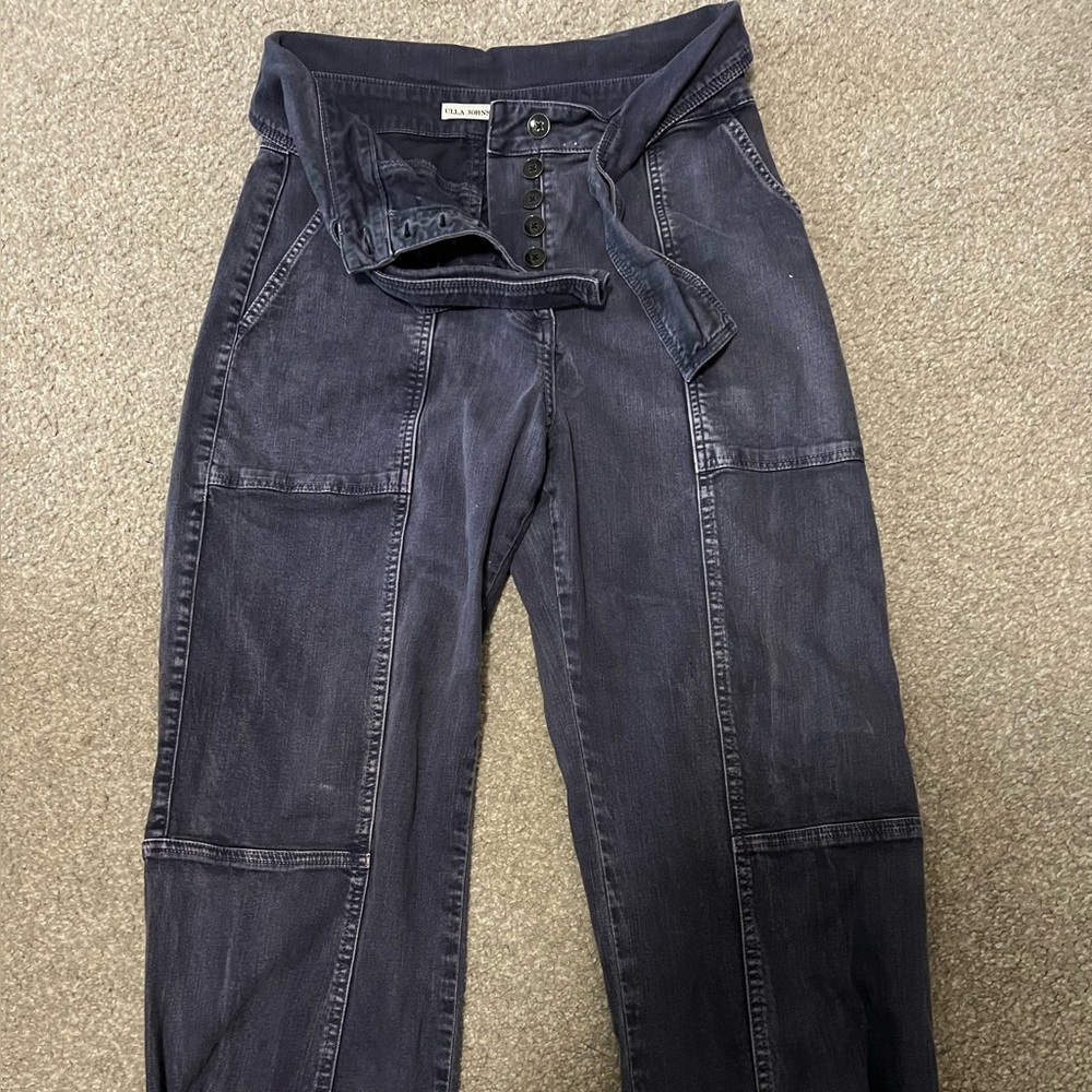 Ulla Johnson high waisted tapered jeans